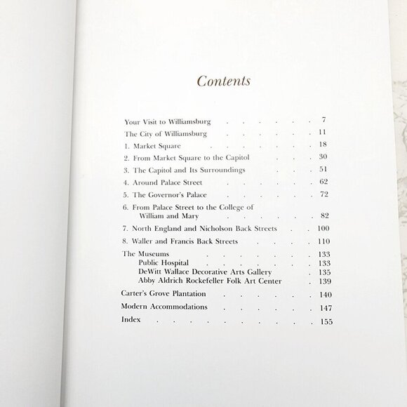 Official Guide To Colonial Williamsburg by Michael Olmert 1985 PB Book Maps - Picture 6 of 10